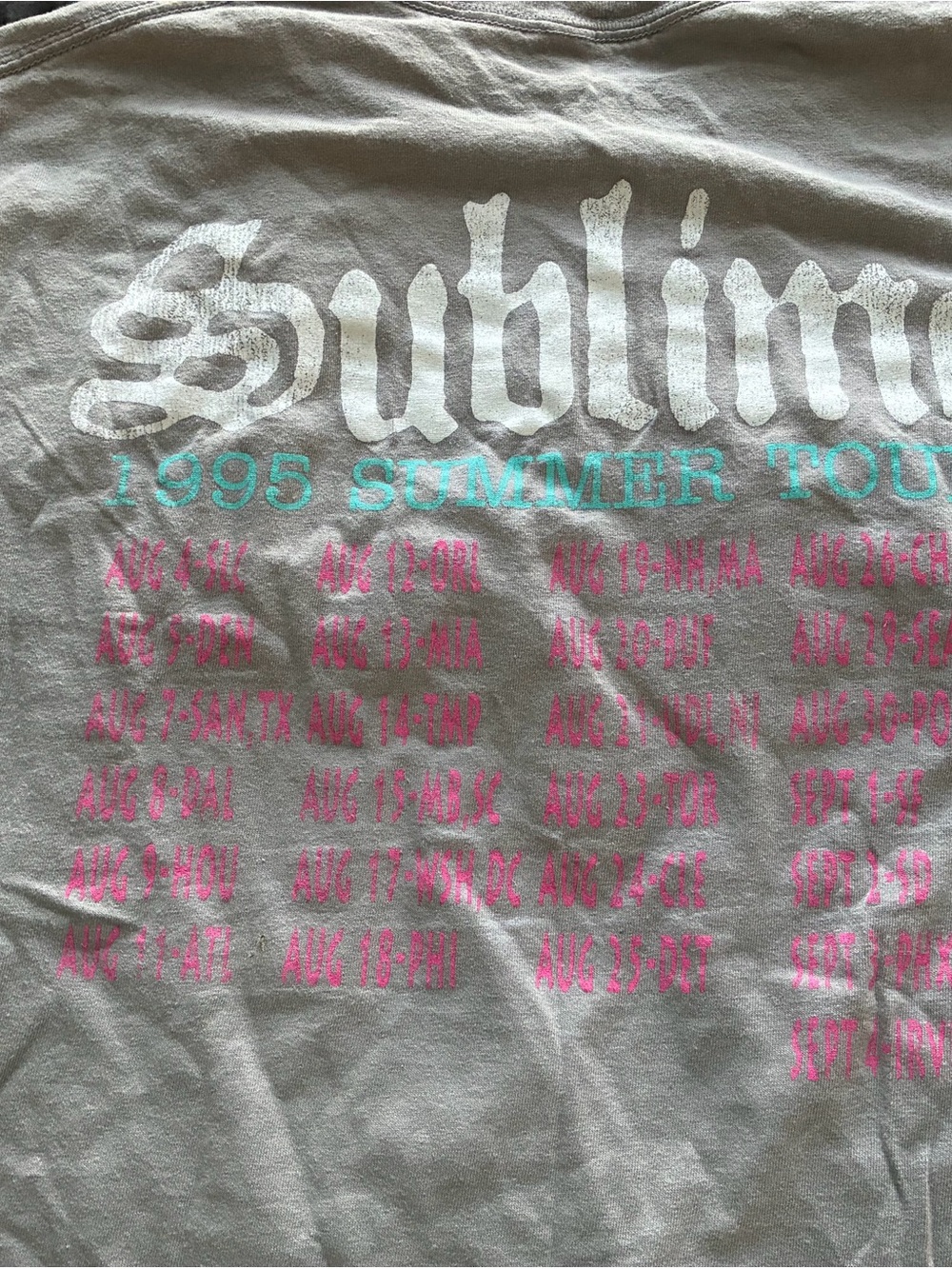 Sublime Colorful Bohemian Sun Graphic Short-Sleeve Tee - Beige - Picture 2 of 3